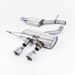Sistema de escape Cat-Back resonado (con aprobación EC) Milltek Sport – VW Golf MK6 R 2.0 TFSI 270PS (09-14)