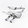 Sistema de escape Cat-Back resonado (con aprobación EC) Milltek Sport – VW Golf MK6 R 2.0 TFSI 270PS (09-14)
