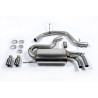 Sistema de escape Cat-Back no resonado (con aprobación EC) Milltek Sport – VAG. 2.0TFSI (03-12)