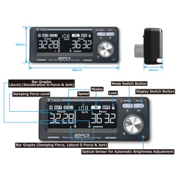 Tein EDFC5 Kit suspensión electrónica inteligencia artificial IA