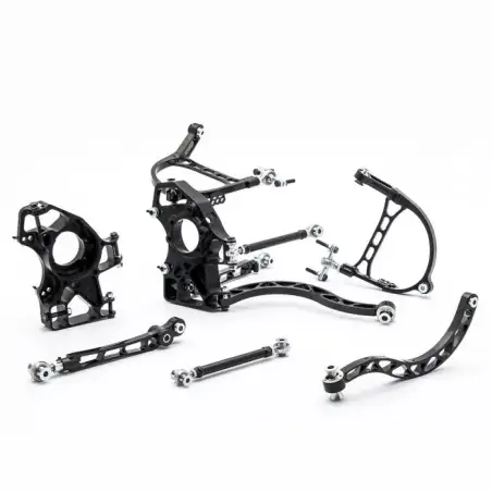 Mitsubishi EVO 7 8 9 Rear Suspension Wisefab Drop Knuckle Kit