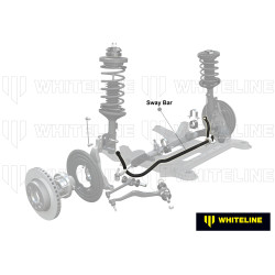 BMW M2 F87, M3 F80, M4 F82-83 Barra estabilizadora delantera Whiteline 30mm 3Point Adjustable
