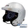 Casco piloto automovilismo homologado FIA RRS PROTECT WRC "SPORT PLUS" FIA 8859-2015/Snell SA2020 Grey