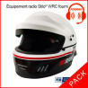 Pack black Full Face Helmet RALLY FIA 8859-2015 SNELL SA2020 + Stilo® WRC Micro/HP kit
