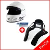 Pack RALLY Fullface Helmet PROTECT FIA 8859-2015 SNELL SA2020 + Hans Club Series