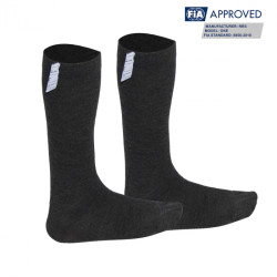 Set de ropa interior ignífuga, pantalón, camisa, calcetines y sotocasco FIA RRS Black ONE - FIA 8856-2018