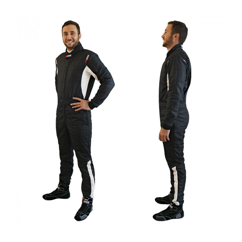 Mono Automovilismo ignífugo FIA RRS Diamond Star race suit FIA 8856-2018 black, silver, red, blue, Mono Automovilismo ignífugo FIA RRS Diamond Star race suit FIA 8856-2018 black, silver, red, blue,