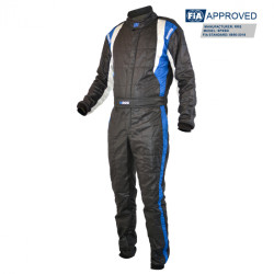 Mono ignífugo FIA RRS Speed Race suit FIA, Black/red, Black/Pink, Black Green, Black/Blue