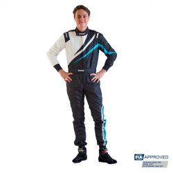 Mono ignífugo Race suit RRS FIA EVO Dynamic FIA 8856-2018 Black/Pink , Black/red , Black/Blue