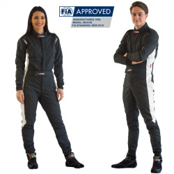 Mono ignífugo automovilismo FIA RRS MOOVE Race suite FIA 8856-2018 Blue , Black