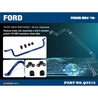 Barra estabilizadora 28 mm eje delantero Hardrace Ford Focus y Focus ST MK4