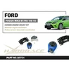 Set soportes de motor reforzados Hardrace con silentblocks reforzados Ford Focus MK2 ST y RS