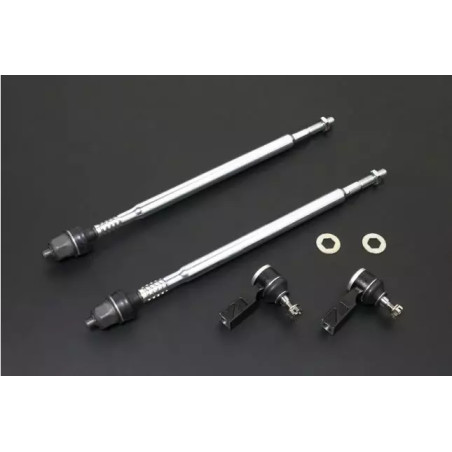 Honda Civic EP3 type R Set axiales y rótulas dirección Hardrace para coches bajados (diseño acortado)