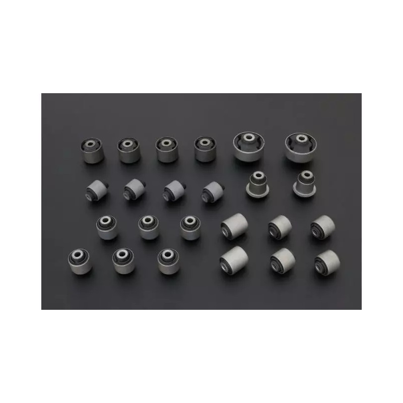 Honda Accord CL7 / CL9 Set silentblocks rebuild Hardrace eje delantero y trasero Honda Accord CL7 / CL9 Set silentblocks rebuild Hardrace eje delantero y trasero