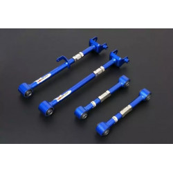 Honda Accord CU-CP 2008- Set camber kit + toe kit traseros Hardrace con silentblocks reforzados