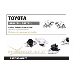 Soportes de motor reforzados Hardrace Subaru BRZ II ZD8 20- & Toyota GR86 II ZN8 22-