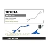 Barra refuerzo torretas eje trasero Hardrace Subaru BRZ II ZD8 20- & Toyota GR86 II ZN8 22-