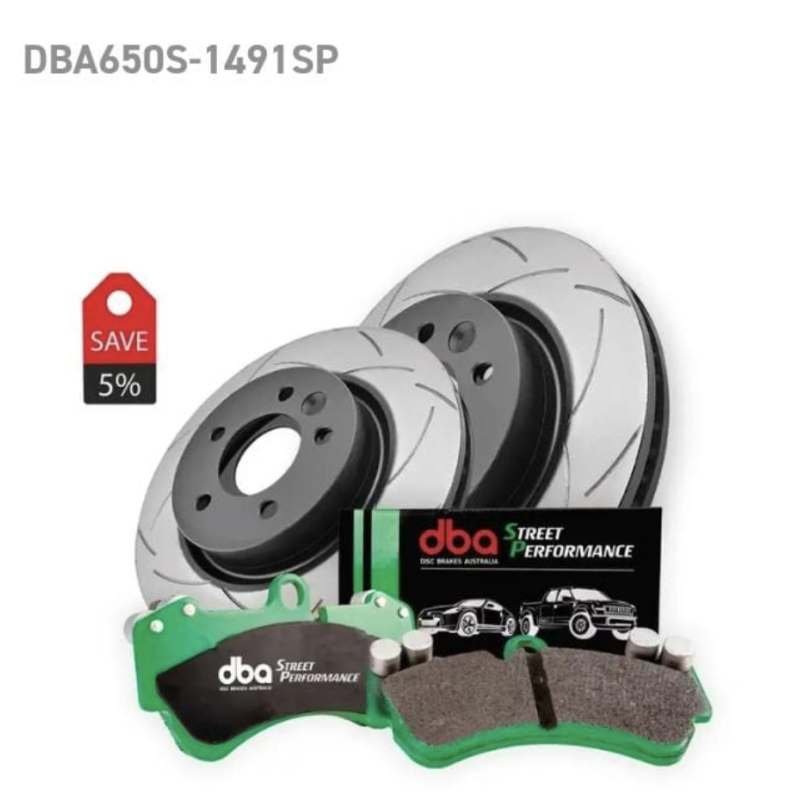 DBA Brake Kit (2 x DBA 650S + DB1491SP) DBA Brake Kit (2 x DBA 650S + DB1491SP)