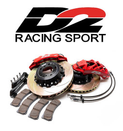 Kit de frenada D2 Racing con pizas forjadas multipistones de 286 a 444 mm
