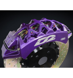 Kit de frenada D2 Racing con pizas forjadas multipistones de 286 a 444 mm