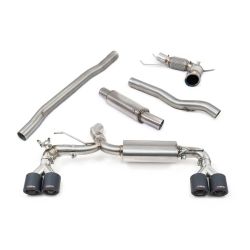 Escape turbo-back con válvulas Cobra Sport BMW M135i F40 estilo M3 (desde 2019)