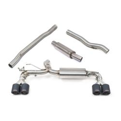 Escape cat-back con válvulas Cobra Sport BMW M135i F40 estilo M3 (desde 2019)
