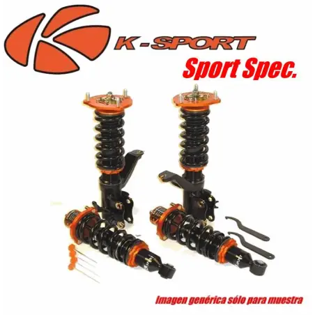 BMW M2 G87 23- Suspensiones de cuerpo roscado ajustables KSport Sport Spec.