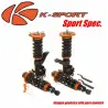 BMW M2 G87 23- Suspensiones de cuerpo roscado ajustables KSport Sport Spec.
