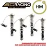 Nissan 200 SX & Silvia S14 Suspensiones BC Racing Serie HM ajustables 2 vías con depósito gas externo para track