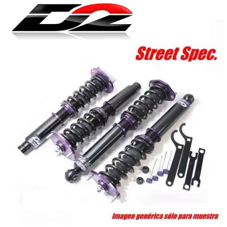 BMW Serie 4 G22 Motores 4/6 Cil. 2WD-4WD 20- | Suspensiones ajustables D2 Racing Street Spec.