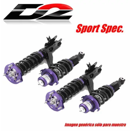 BMW Serie 4 G22 2WD-4WD 4-6 CIL. 20- (Rear true coilovers)| Suspensiones ajustables D2 Racing Sport Spec.