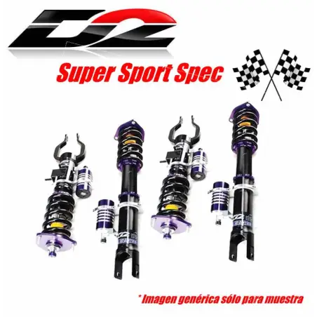 BMW Serie 4 G22 2WD-4WD 4-6 CIL. 20- | Suspensiones ajustables D2 Racing Super Sport 2 way