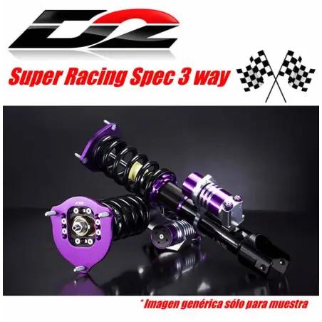 BMW Serie 4 G22 2WD-4WD 4-6 CIL. 20- (Rear true coilovers)| Suspensiones ajustables D2 racing Super Racing Spec 3 way