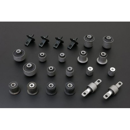 Honda Civic EM2, ES1, EP1/2/3/4, EU 01-06 Set completo rebuild silentblocks reforzados ejes delantero/trasero Hardrace