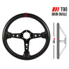 Volante RRS CARBON LOOK de 3 radios color negro medida 350 x 90 mm