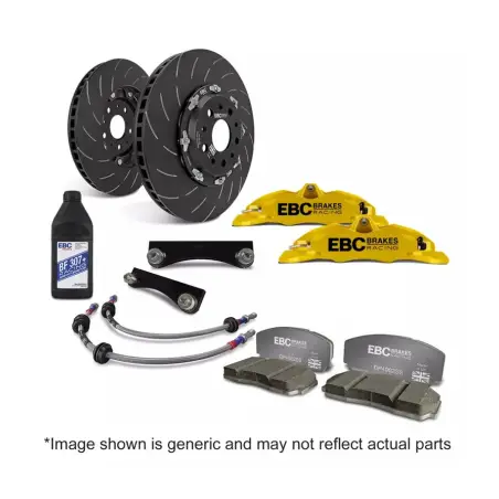 Audi A3 8V EBC Big Brake Kit con pinzas forjadas con discos de 330mm eje delantero