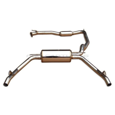 Honda Civic 06/- 3/5dr FN1 Cat back system Q300tl