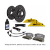 Honda Civic Type R FK8 EBC Big Brake Kit con pinzas forjadas con discos de 380mm eje delantero