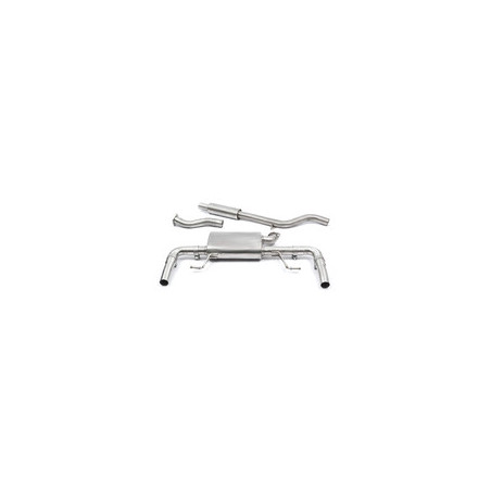 Renault Clio Sport RS200 (09 - 12) Cat Back System (Resonated)
