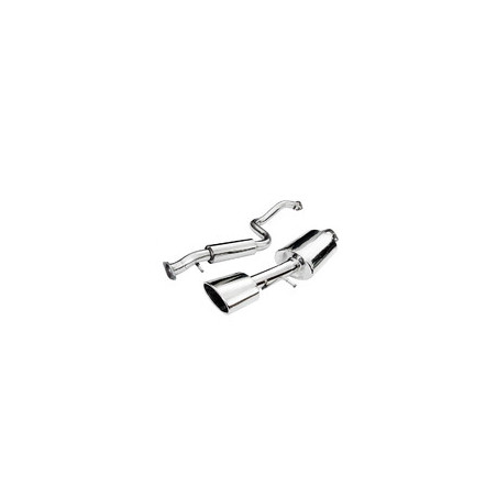 Seat Leon Cupra R (1M - Mk1) (02 - 06) Cat Back System (Resonated)