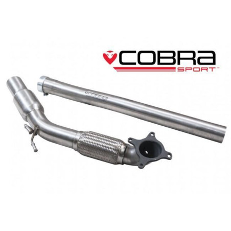 Seat Leon Cupra 2.0 FSI (1P - Mk2) (06 - 13) Front Pipe  |  De-Cat