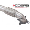Seat Leon Cupra 2.0 FSI (1P - Mk2) (06 - 13) Front Pipe  |  De-Cat
