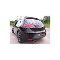 Seat Leon Cupra 2.0 FSI (1P - Mk2) (06 - 13) Turbo Back System (Sports Cat & Resonated)