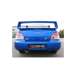 Subaru Impreza Turbo (93 - 00) Rear Box (Round Silencer)