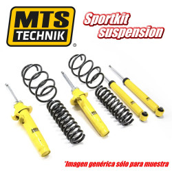 Alfa Romeo 147 (motores gasolina ligeros) Kit Suspensiones Sport muelle y amortiguador MTS Technik