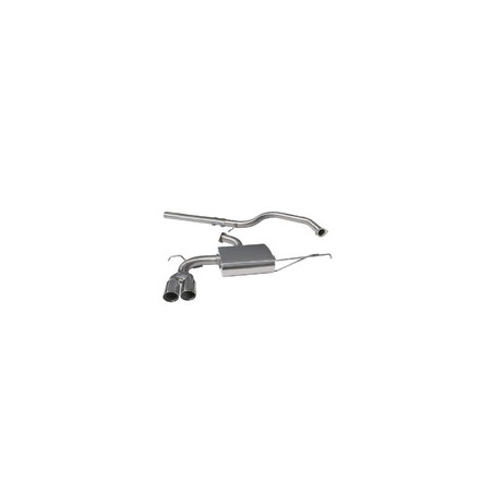 Volkswagen Golf MK5 (1K) 2.0 GT TDi 140 (03 - 08) Cat Back System (Requires GTi Panel)