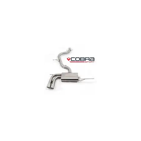 Volkswagen Golf GTI MK5 (1K) (03 - 08) Cat Back System (Resonated)