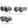 Volkswagen Golf GTI MK5 (1K) (03 - 08) Cat Back System (Resonated)