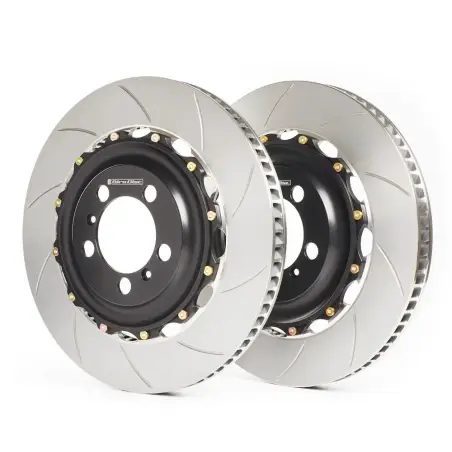 Girodisc Rear Slotted 2pc Brake Disc BMW M2 F87 M3 F80 M4 F82 356 mm - Set de 2 discos lado derecho e izquierdo
