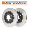 Girodisc Front Slotted 2pc Brake Disc Porsche 911 991 Carrera C2S / C4S Upgraded 350mm - Set 2 discos lado derecho e izquierdo